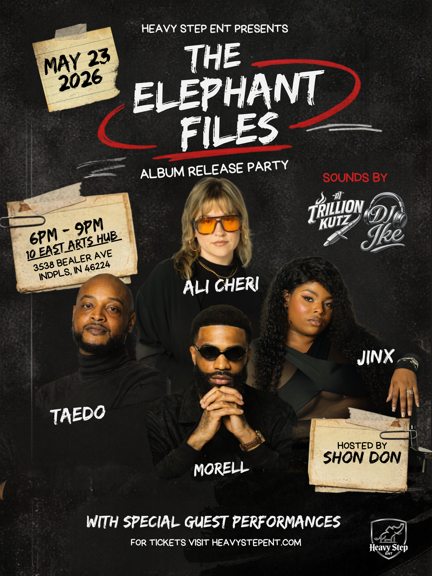 The Elephant Files Album Release Party